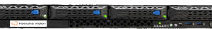 NVR Wisenet WAVE basada en Ubuntu Linux / Montable en Rack 1U / Incluye 1 licencia WAVE-PRO-04 / 470 Mbps throughput / Incluye 80 TB para almacenamiento