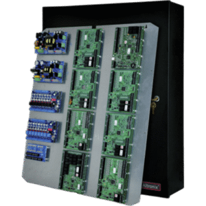 Gabinete Altronix TROVE3 y un backplane extraible TM3